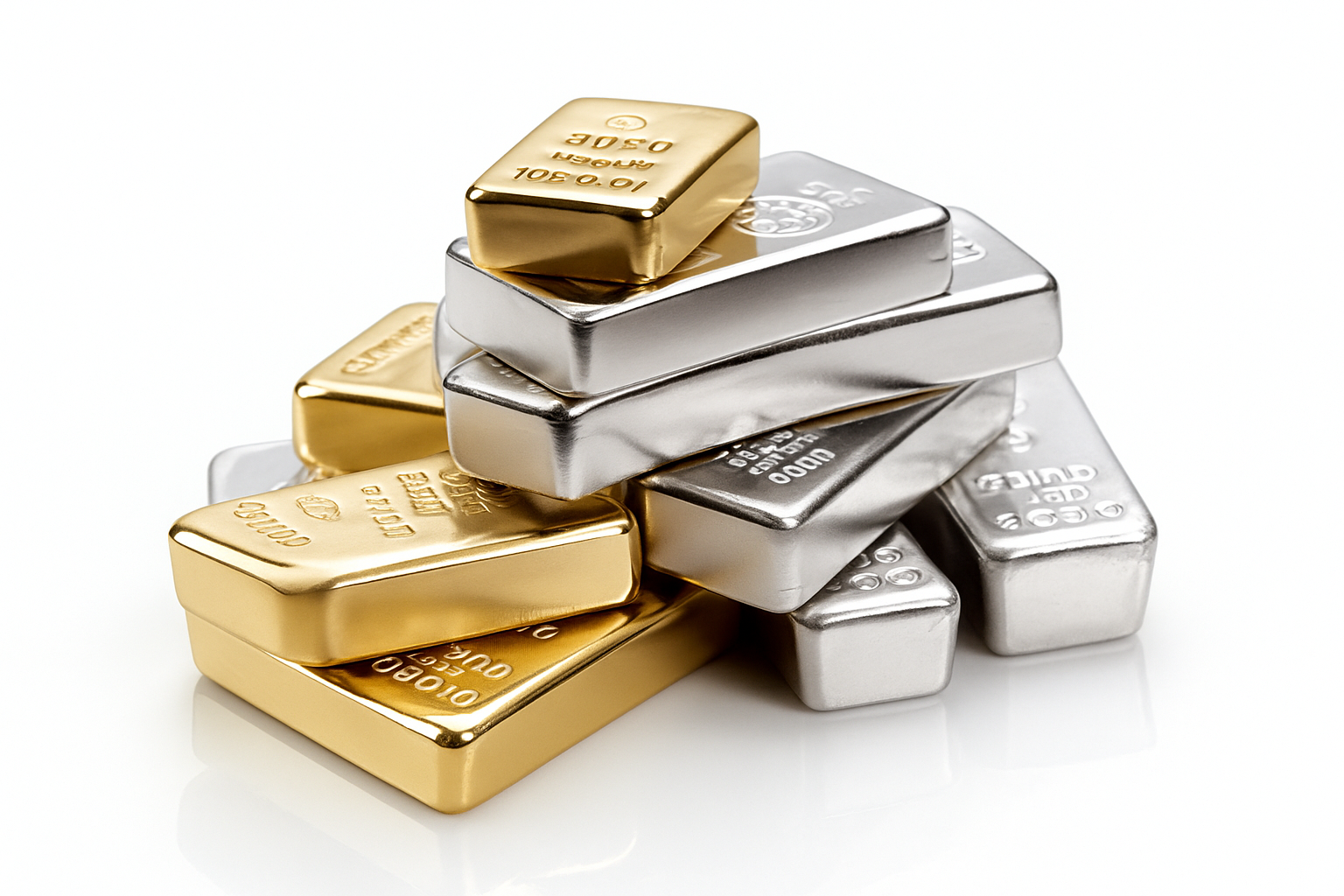 Drahé kovy - Zlato, stříbro ...